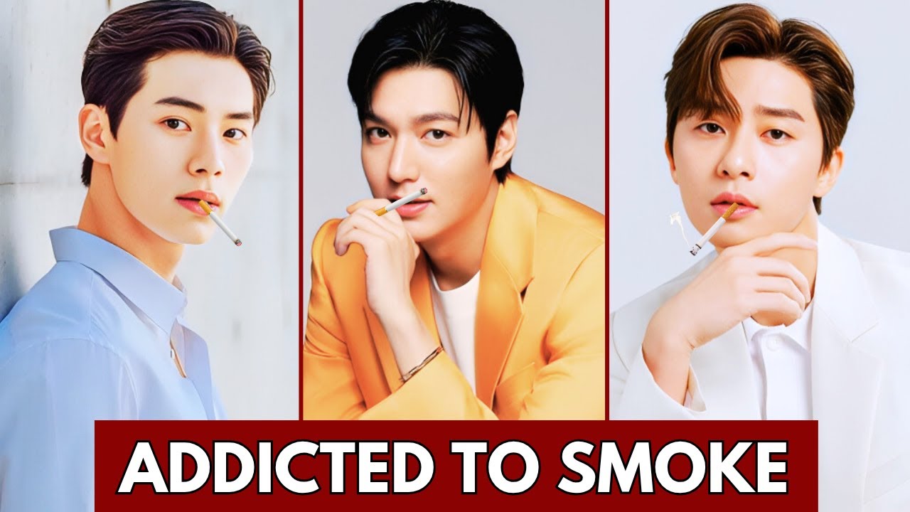 Top Korean Actors Who Smoke in Real Life