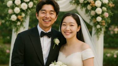 Gong Yoo and Kim Go Eun Celebrate a Beautiful Wedding Ceremony