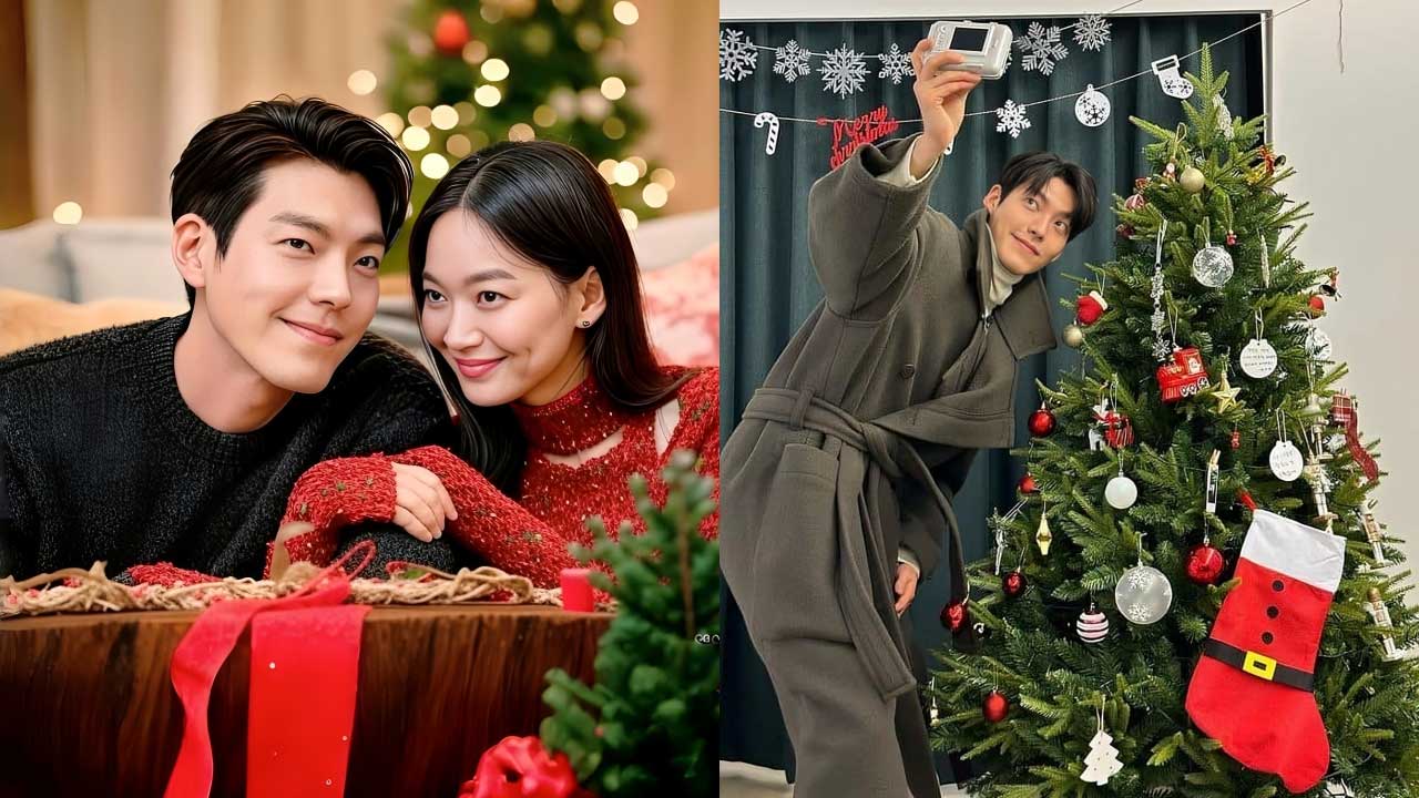 Kim Woo Bin and Shin Min Ah Spreading Christmas Joy with Fans