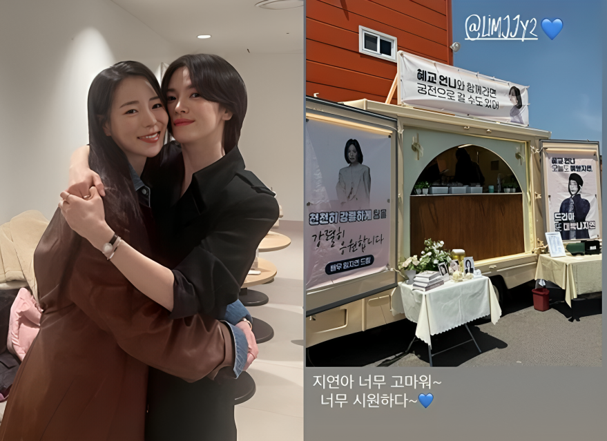 Song Hye Kyo Sends Love Back to Lim Ji‑yeon with Sweet Instagram Tribute After Coffee Truck Surprise