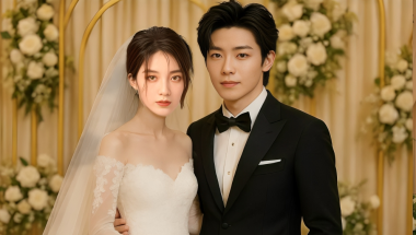 Wan Peng and Hou Ming Hao Tie the Knot in a Private, Romantic Ceremony