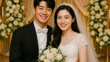 Park Eun-bin and Kang Tae-oh Tie the Knot in a Dreamlike Private Wedding Ceremony