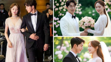 Nam Joo Hyuk and Lee Sung Kyung Tie the Knot in a Fairytale Wedding Ceremony