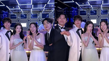 IU Shares Behind-the-Scenes Glimpse from the 4th Blue Dragon Series Awards