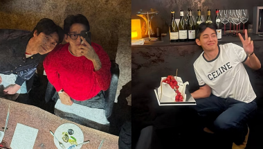 BTS’s V (Kim Taehyung) Shares Heartwarming Photos from His Military Discharge Party